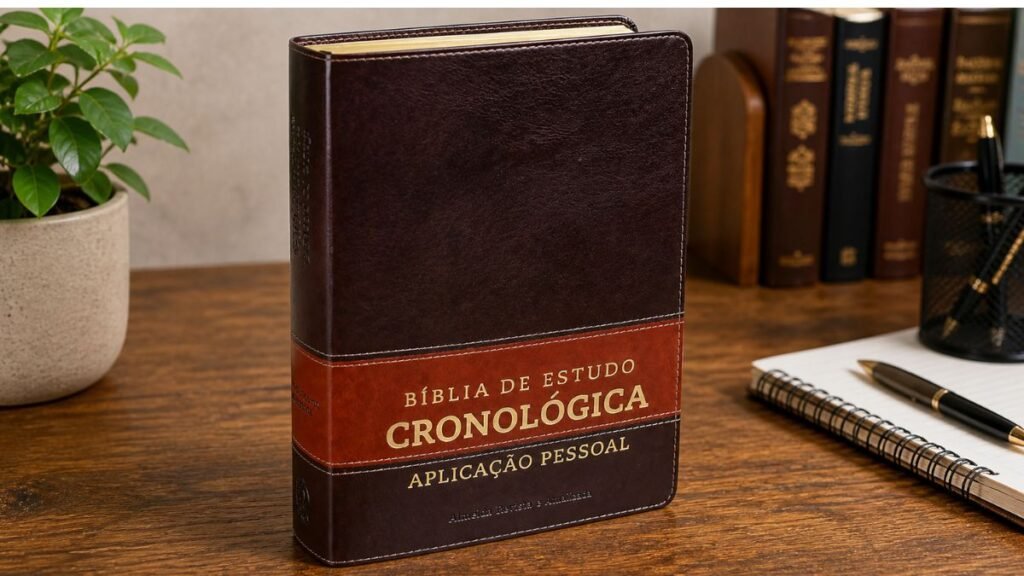 Bíblia de Estudo Cronológica Aplicação Pessoal