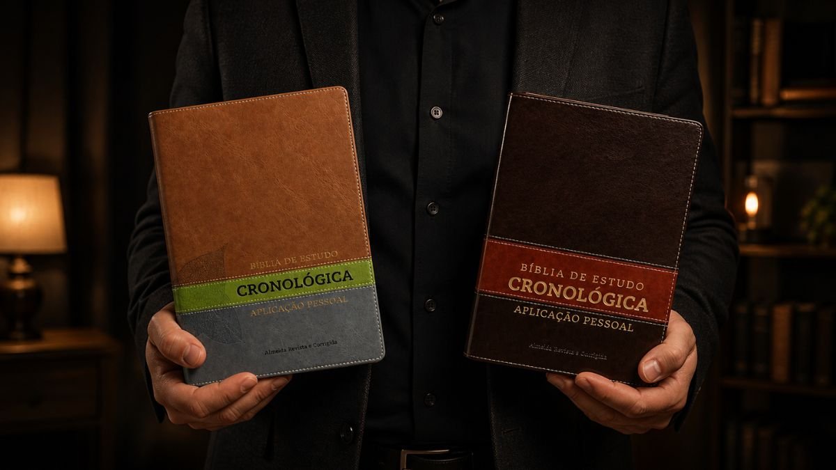Bíblia de Estudo Cronológica Aplicação Pessoal